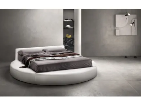 Letto moderno rotondo modello NATURAL di Samoa BSIDE