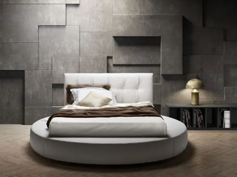 Letto modello Special in tessuto, ecopelle o vera pelle