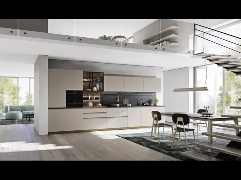 Cucina Moderna lineare K10 007 di Ar-due
