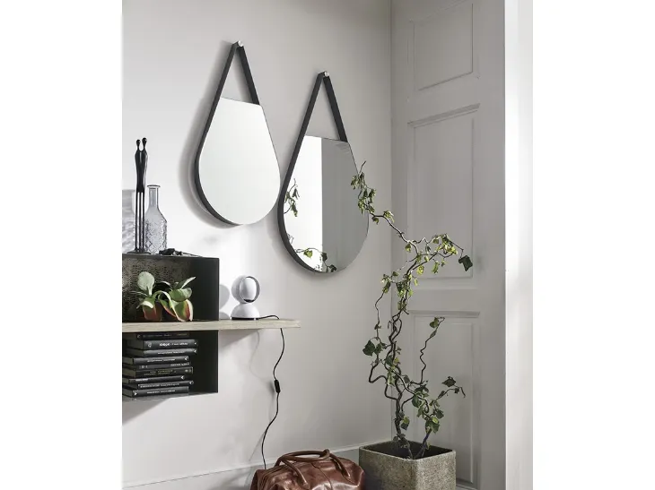 Specchiere moderne Drops con struttura in metallo di Target Point