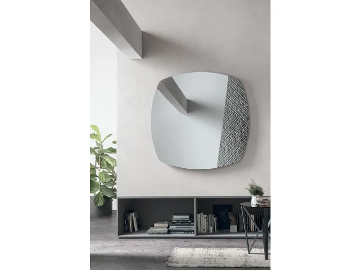 Specchio Iside in vetro fumé di Target Point