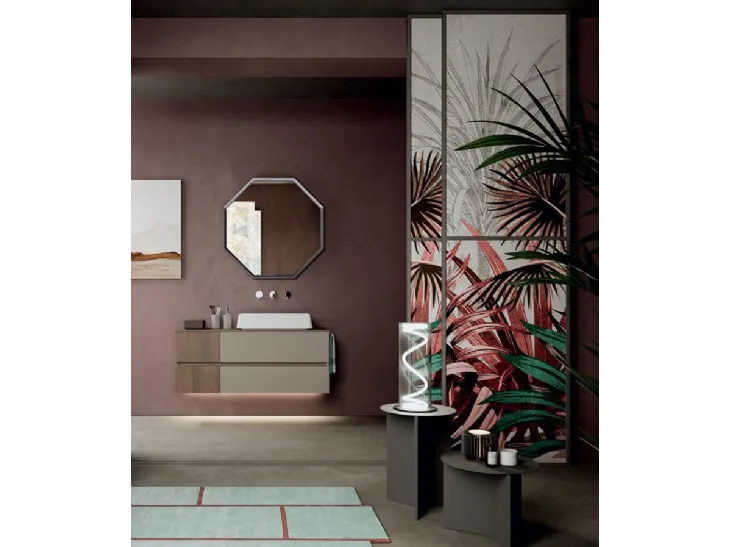 Mobile da Bagno sospeso Segno 03 di Cerasa