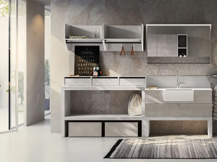 Mobile per Lavanderia Regola 01 di Cerasa