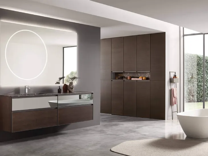 Mobile da Bagno sospeso Shape 33 di Arcom