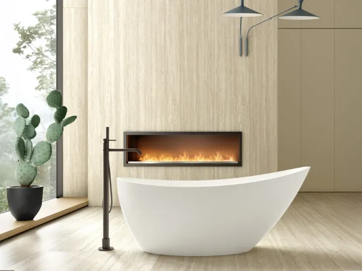 Vasca da bagno freestanding Chloe di Arcom