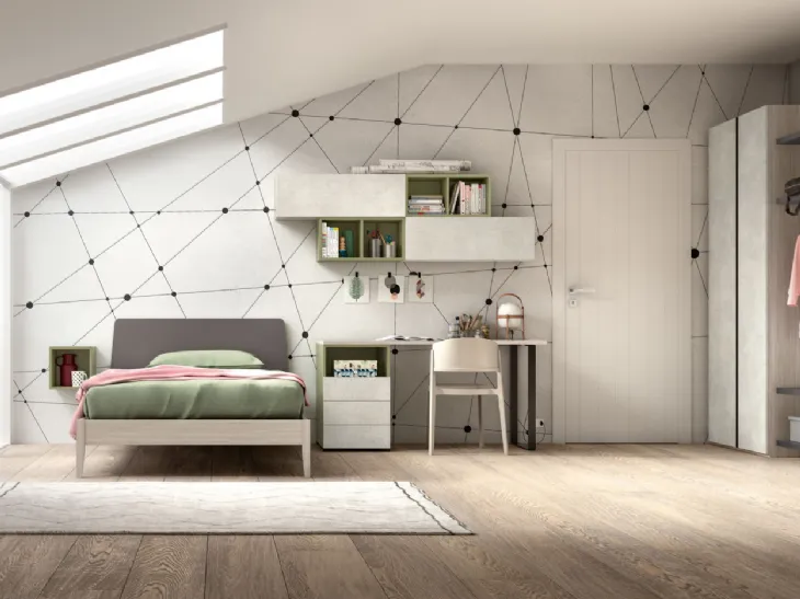 Camera per single Room110 di Zg Mobili