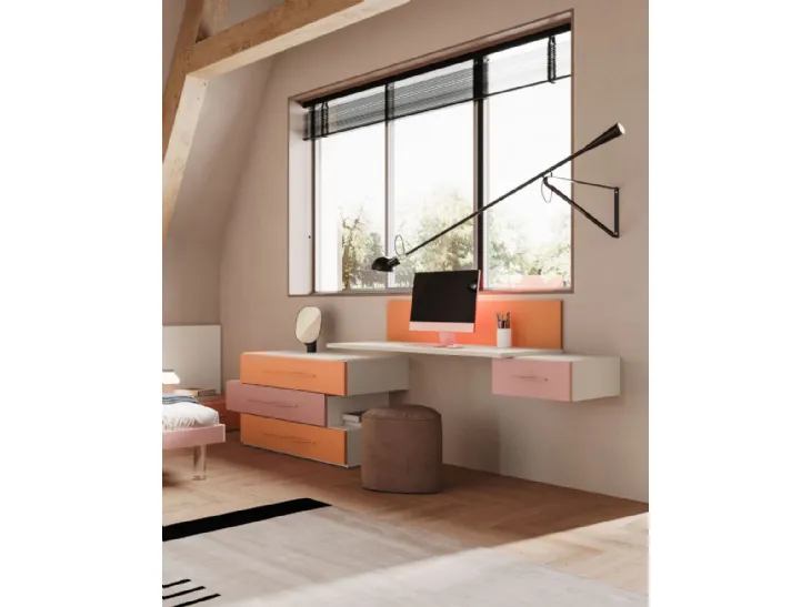 cameretta composizione 5 SMart in melaminico