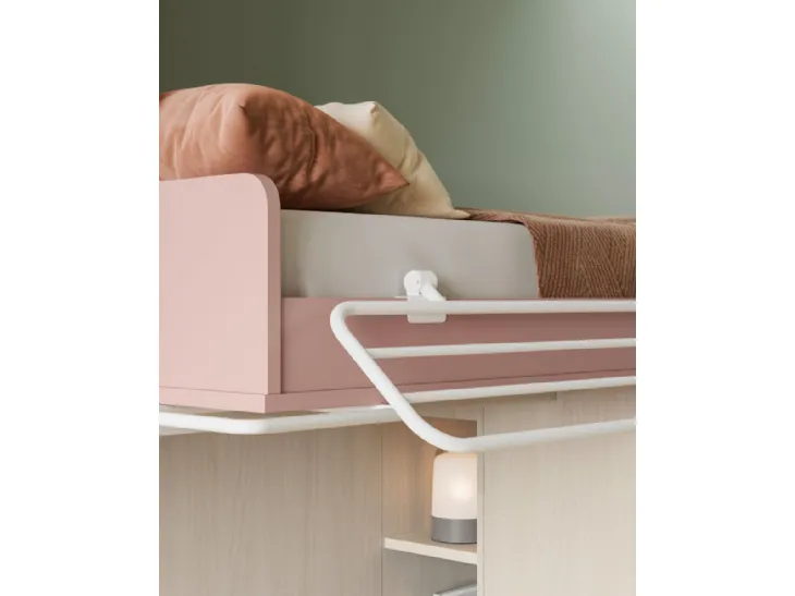 Composizione 34 smart, con due letti a soppalco
