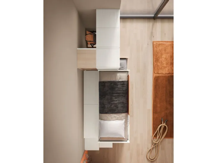 Composizione 35 Smart a soppalco
