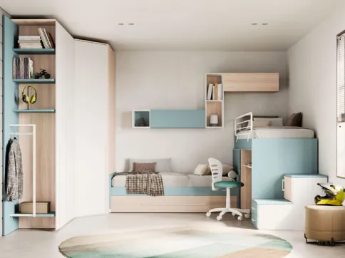 Composizione con due letti, Smart 41