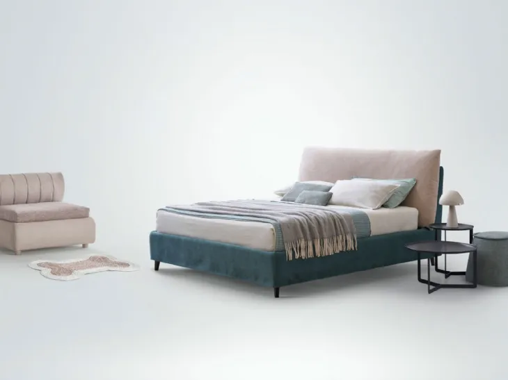 Letto imbottito Afrodite di Rosini Night