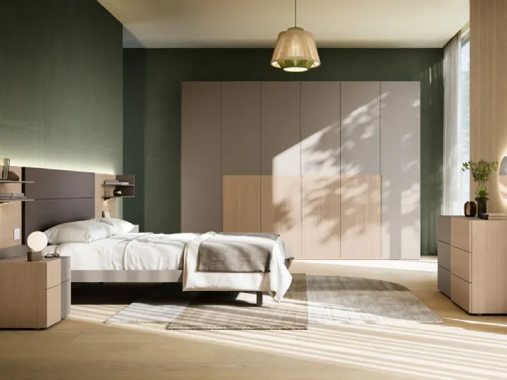 Letto matrimoniale Giako Basic 12 di Orme