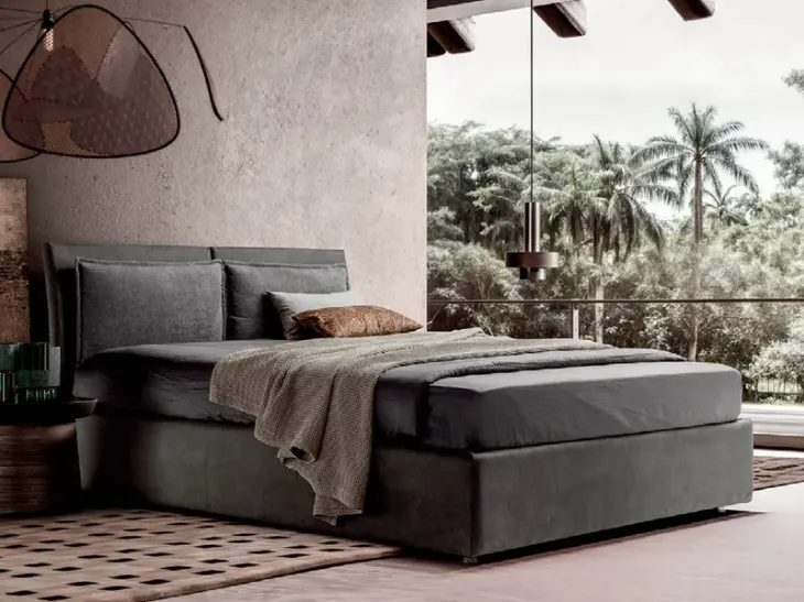 Letto con contenitore Holiday di Rigosalotti