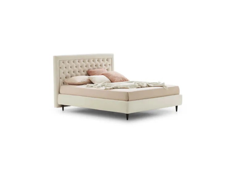 Letto Monet imbottito e trapuntato di Le Comfort
