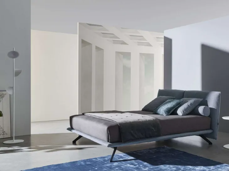 Letto matrimoniale Logan Twils – design leggero e contemporaneo