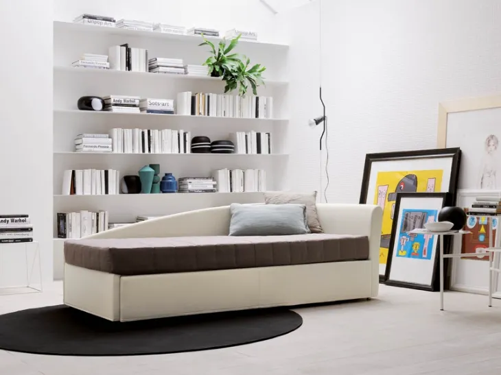 Letto singolo con secondo letto estraibile Camaleo di Rigosalotti