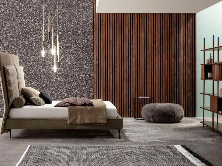 Letto matrimoniale SP2802 Alto Twils – design essenziale e qualità sartoriale