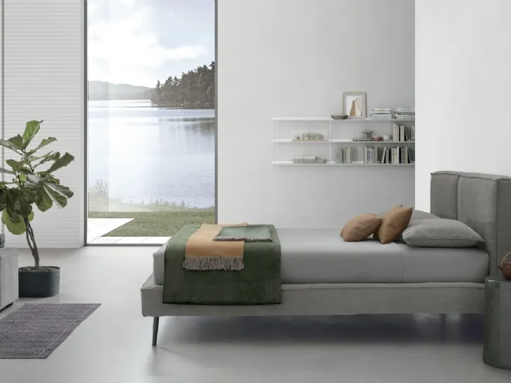 Letto con box contenitore Vega Duo Slim di V&Nice