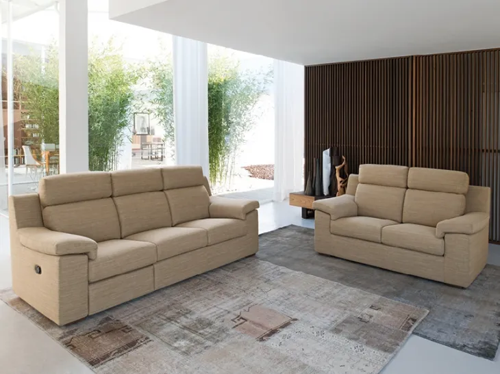 Divano relax lineare Bob di Rigosalotti