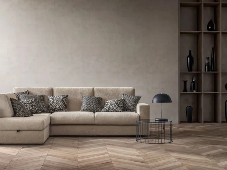 Divano Letto con penisola Cliff di Samoa