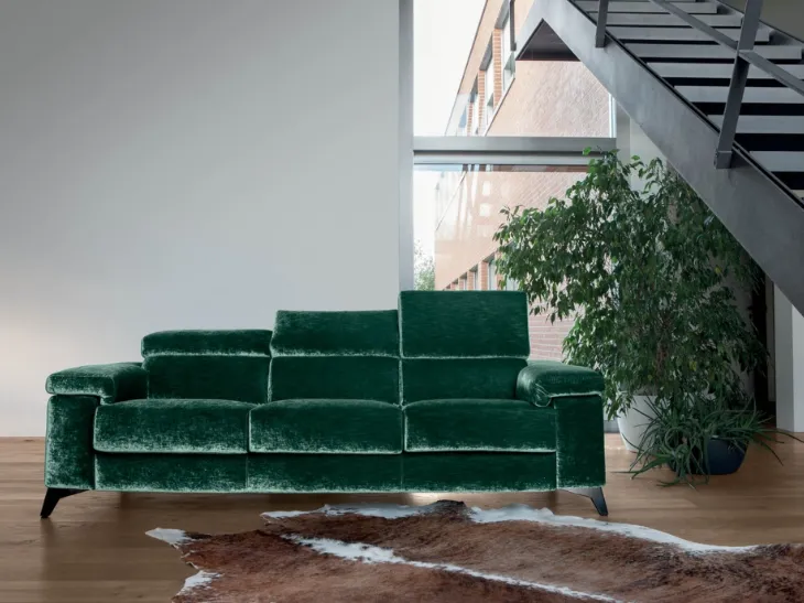 Divano lineare Drive di Rigosalotti