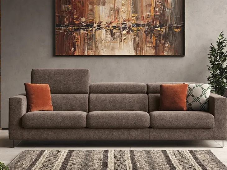 Divano lineare Drop di Rigosalotti