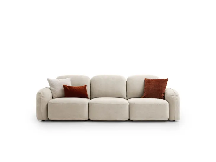 Divano moderno Susa LeComfort – comfort modulabile e design morbido