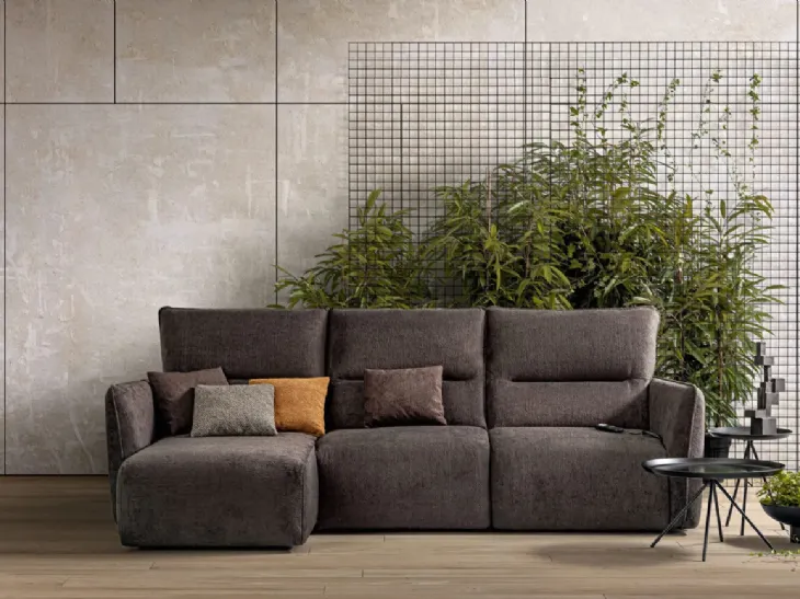 Divano Letto relax con penisola Total di Samoa