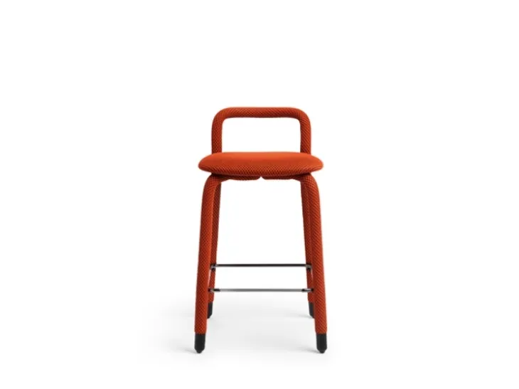 Sgabello imbottito Pippi di Midj