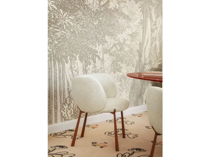 Sedia imbottita Mys di Midj