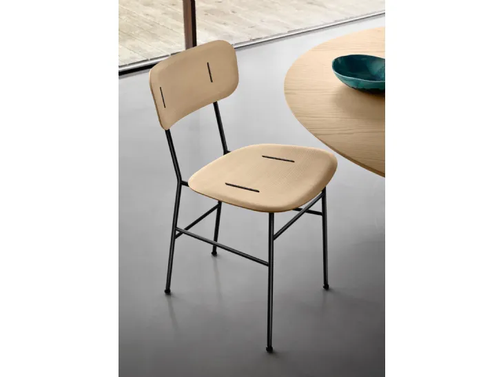 Sedia Piuma in legno di Midj