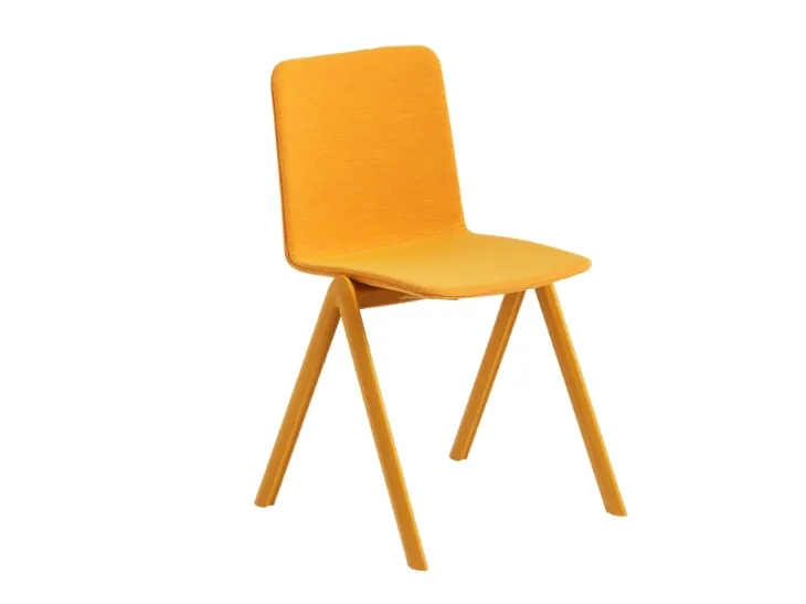 Sedia impilabile Stack Imbottita di Midj