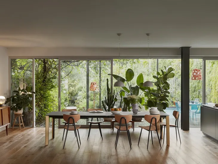 Sedia Tosca in cuoio di Midj