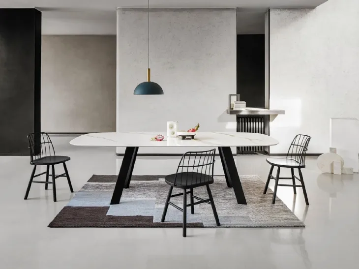 Tavolo in cristalceramica Alexander di Midj