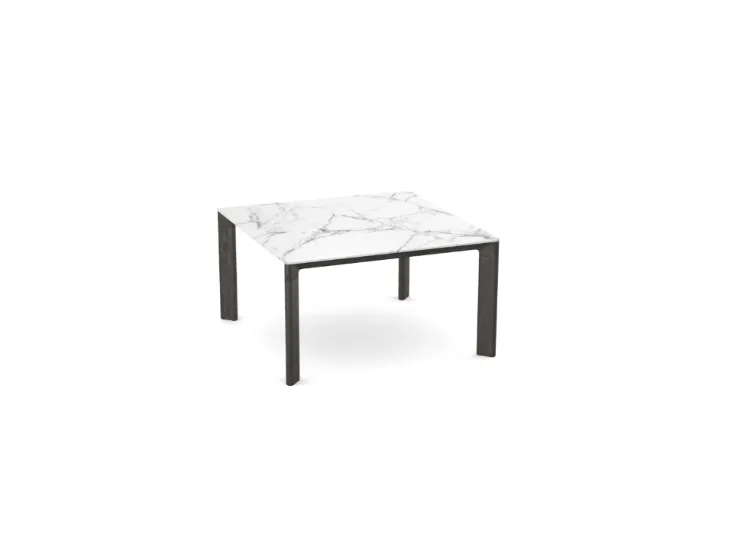 Tavolo quadrato in marmo Planum di Midj