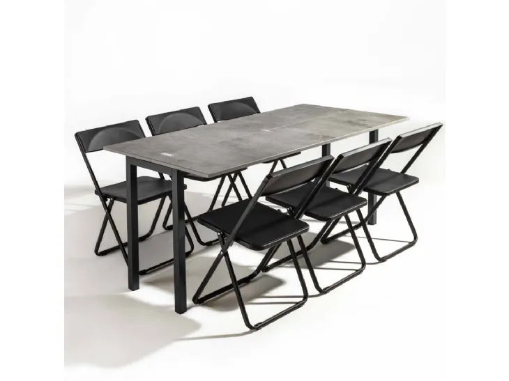 Tavolo Consolle allungabile Strip di La Seggiola