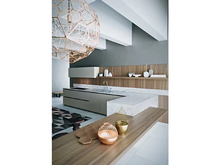 CUCINA con penisola Dibiesse Area 22 SCONTATA 30%