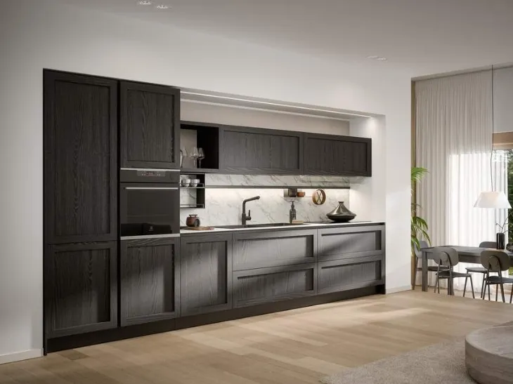Cucina Moderna lineare Clio Composizione 04 di Prima Cucine