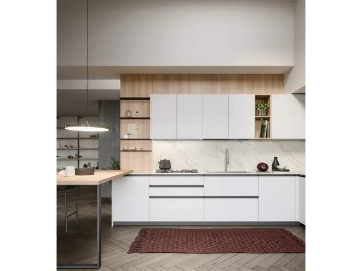 Cucina Hera moderna con Boiserie