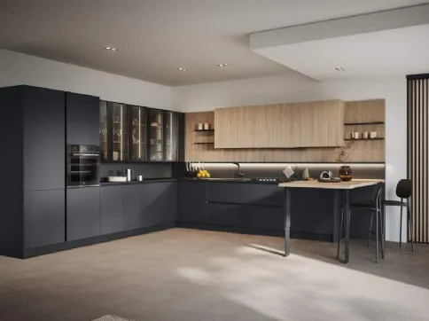 cucina Prima cucine con gola modello Domino
